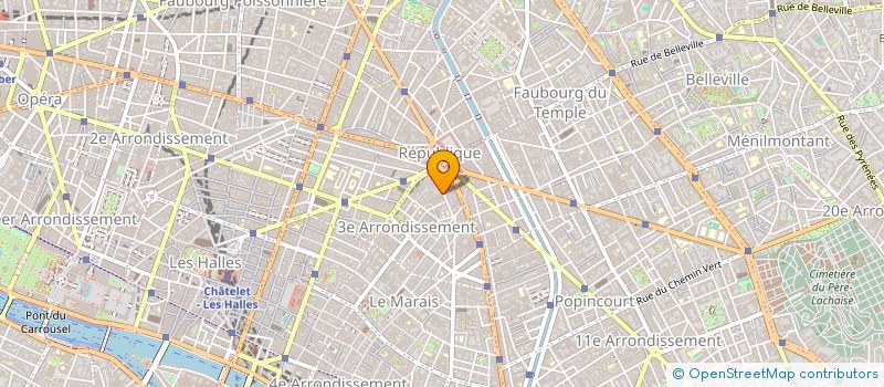 localisation de l'entreprise CODICUIR à PARIS