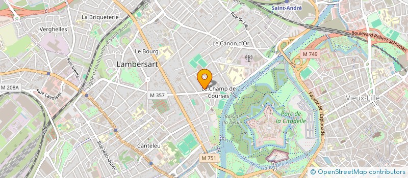localisation de l'entreprise CODIEX  LAMBERSART