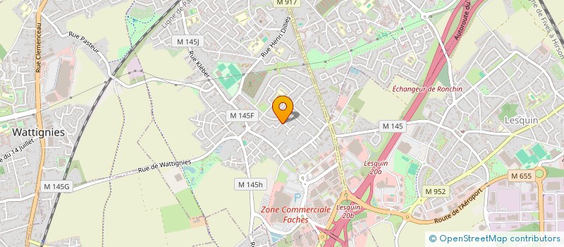 localisation de l'entreprise CODIFATO  FACHES-THUMESNIL