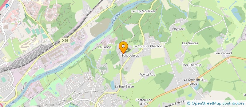 localisation de l'entreprise CODIFRAIS à PANAZOL