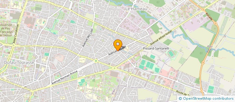 localisation de l'entreprise CODIM à PAU