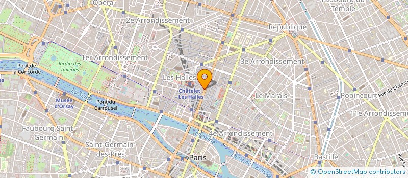 localisation de l'entreprise CODIMA à PARIS