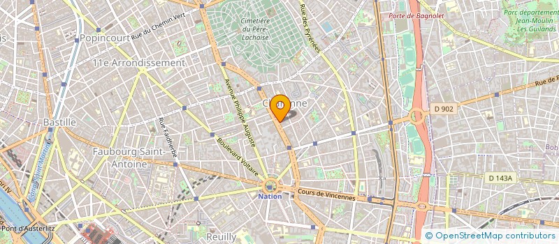 localisation de l'entreprise CODIME à PARIS