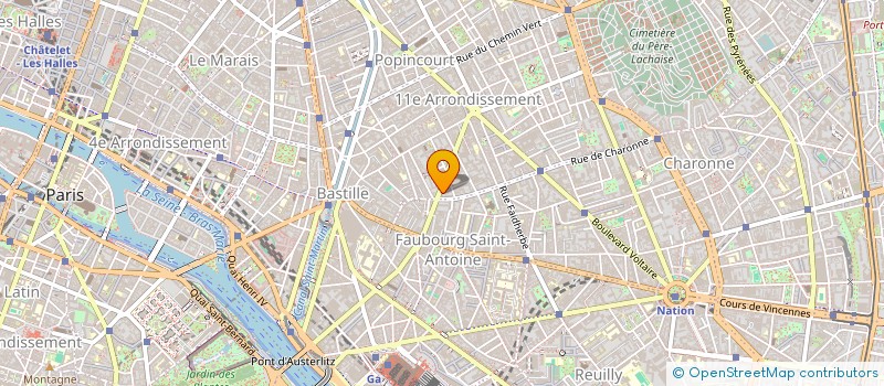 localisation de l'entreprise CODINF SERVICES + à PARIS