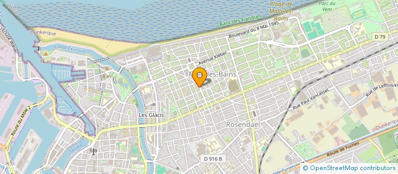 localisation de l'entreprise CODING   BRICKS  DUNKERQUE