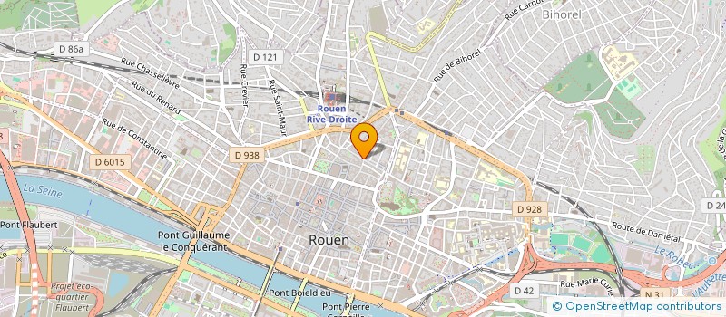 localisation de l'entreprise CODING SCOPE à ROUEN