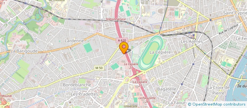 localisation de l'entreprise CODINO MASSE LUED à TOULOUSE