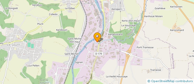 localisation de l'entreprise CODIPAC à PONTIVY