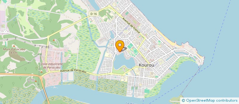 localisation de l'entreprise CODIREA à KOUROU