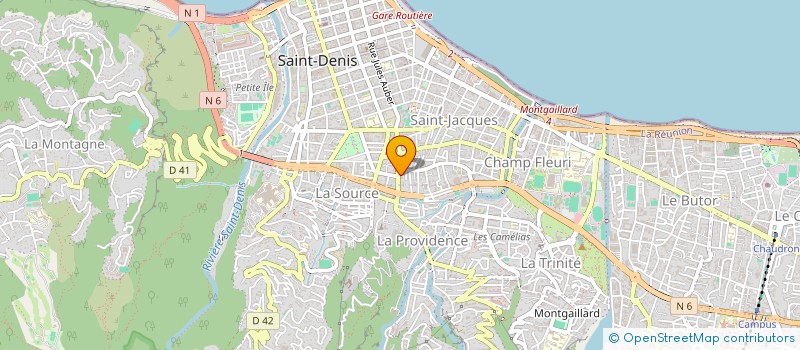 localisation de l'entreprise CODIS à SAINT-DENIS