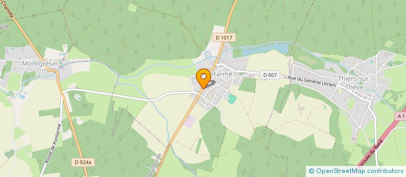 localisation de l'entreprise CODIS à LA CHAPELLE-EN-SERVAL