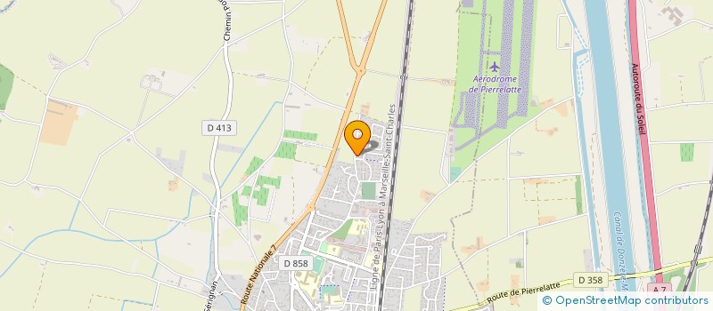 localisation de l'entreprise CODIS FRANCE à PIERRELATTE