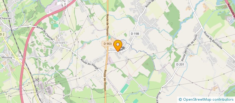 localisation de l'entreprise CODISTYL DISTRIBUTION  CORNIER