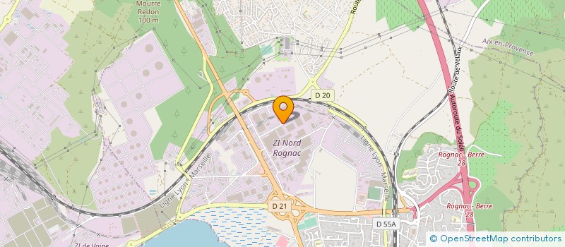 localisation de l'entreprise CODITAL FRANCE à ROGNAC