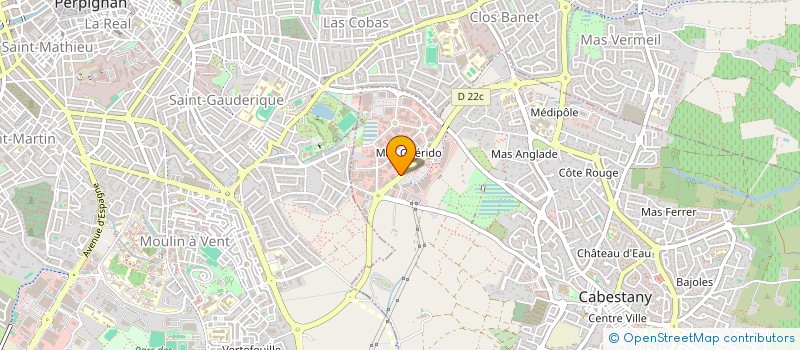 localisation de l'entreprise CODIVISE  CABESTANY