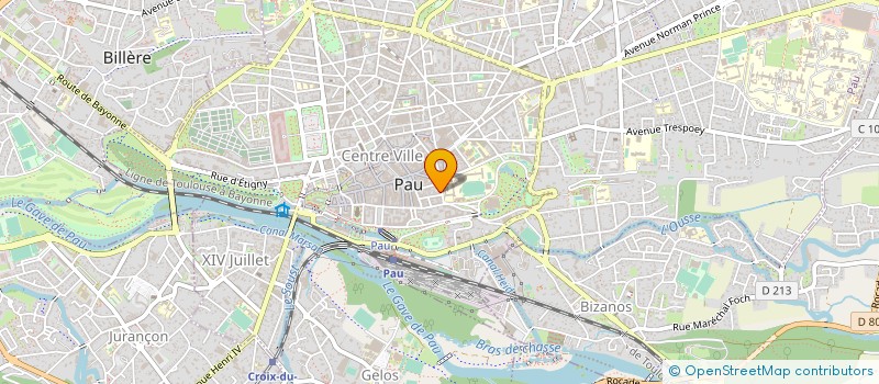 localisation de l'entreprise CODK à PAU