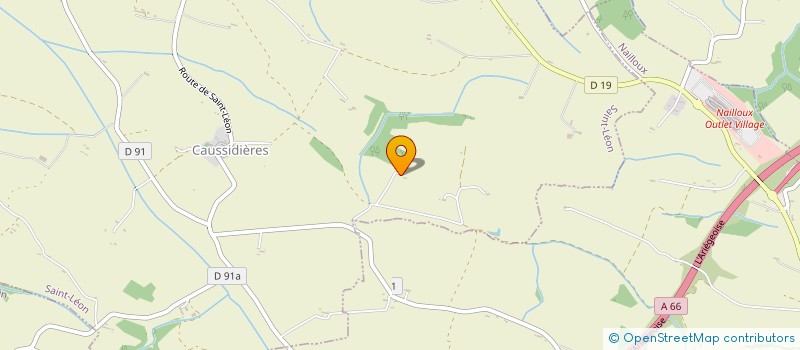 localisation de l'entreprise CODL  SAINT-LEON