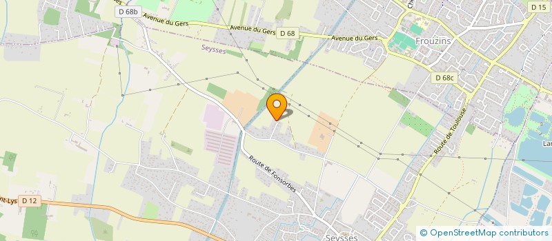 localisation de l'entreprise CODO  SEYSSES