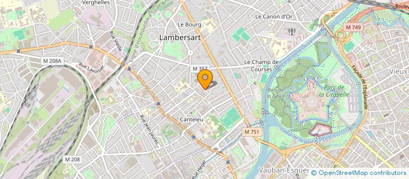 localisation de l'entreprise CODOCELL à LAMBERSART