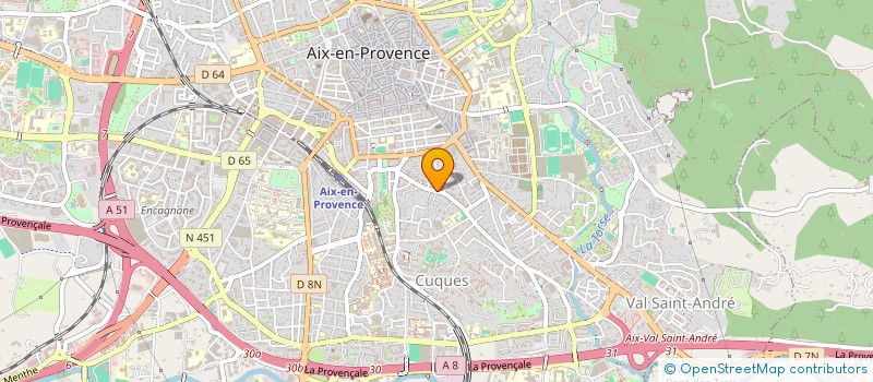 localisation de l'entreprise CODOL FORMATION à AIX-EN-PROVENCE
