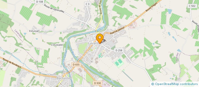 localisation de l'entreprise CODOLAR ET DE PAOLA à LAVARDAC
