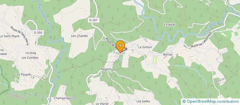 localisation de l'entreprise CODOLCO  PAYZAC