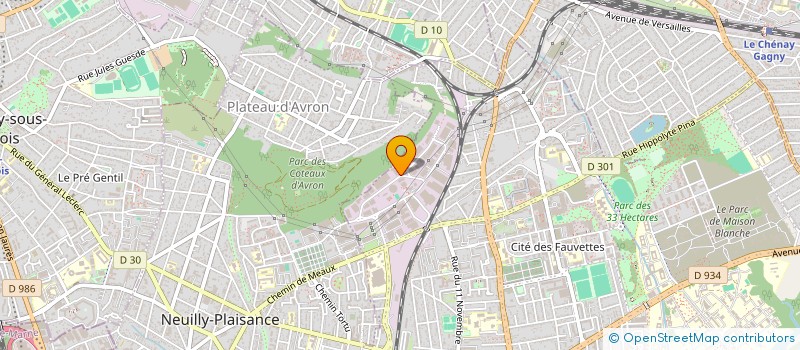 localisation de l'entreprise CODRED SECURITE à NEUILLY-SUR-MARNE