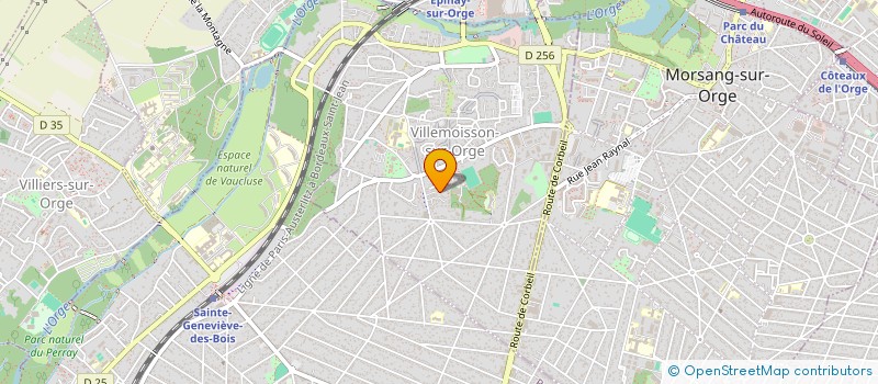 localisation de l'entreprise CODRINA à VILLEMOISSON-SUR-ORGE
