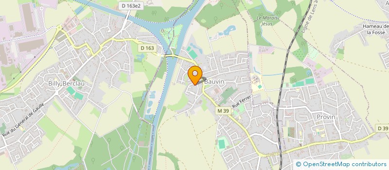 localisation de l'entreprise CODRON  BAUVIN