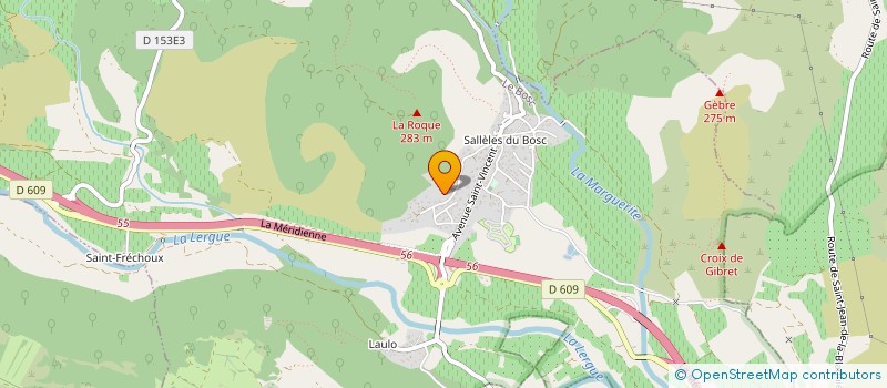 localisation de l'entreprise CODRON & CO  LE BOSC