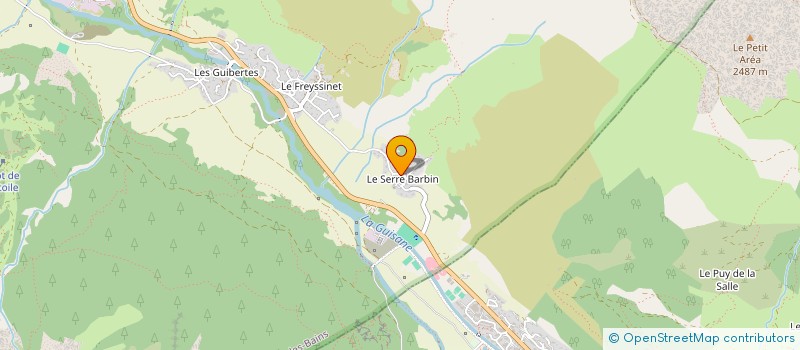 localisation de l'entreprise CODURI à LE MONETIER-LES-BAINS