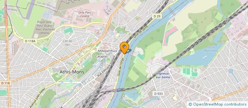 localisation de l'entreprise CODYCO TECH à ATHIS-MONS