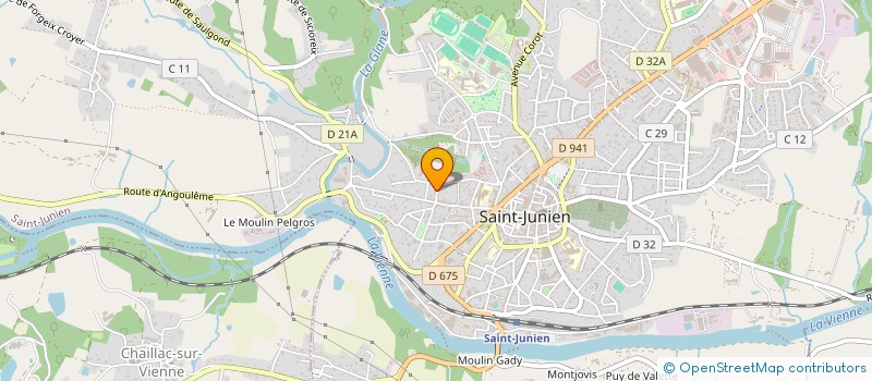 localisation de l'entreprise CODYHOME à SAINT-JUNIEN