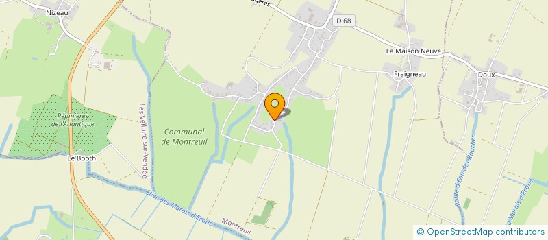 localisation de l'entreprise CODYS à MONTREUIL