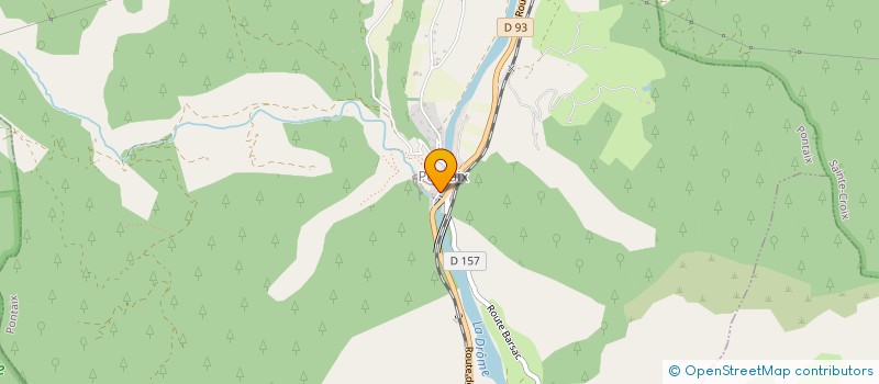 localisation de l'entreprise CODYTER CODYNAMISER LES TERRITOIRES RURAUX  SAINT-JULIEN-EN-QUINT