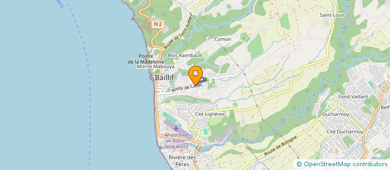 localisation de l'entreprise COE-BTP GP à BAILLIF