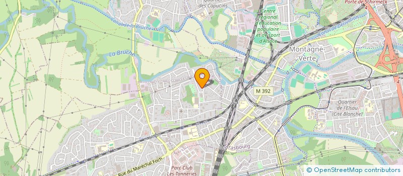 localisation de l'entreprise COEDUC  LINGOLSHEIM