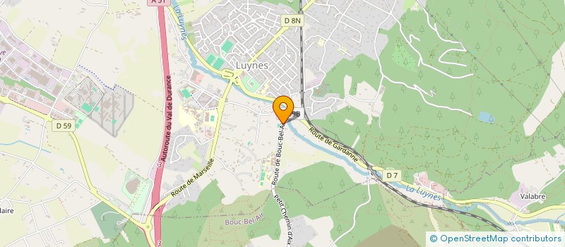 localisation de l'entreprise COEHOME TRANSACTION  AIX EN PROVENCE