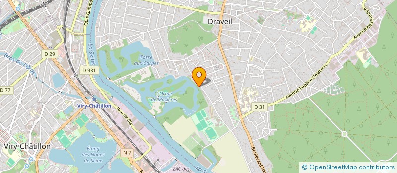 localisation de l'entreprise COEHSIONS HUMAINES CONNECTES à DRAVEIL