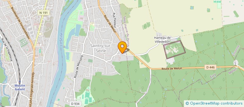 localisation de l'entreprise COELACANTHE  MORSANG-SUR-SEINE