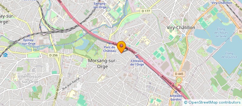 localisation de l'entreprise COELHO GESTION à MORSANG SUR ORGE