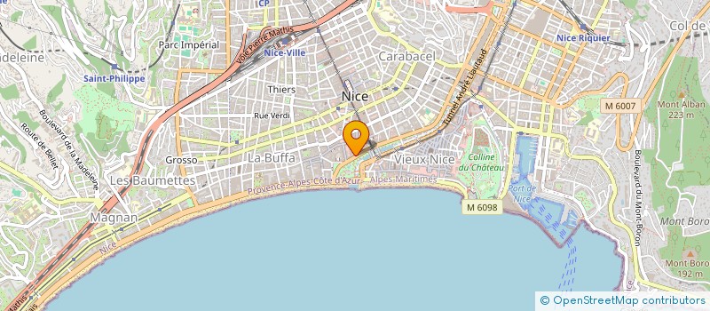 localisation de l'entreprise COELIS EXPERTS  NICE