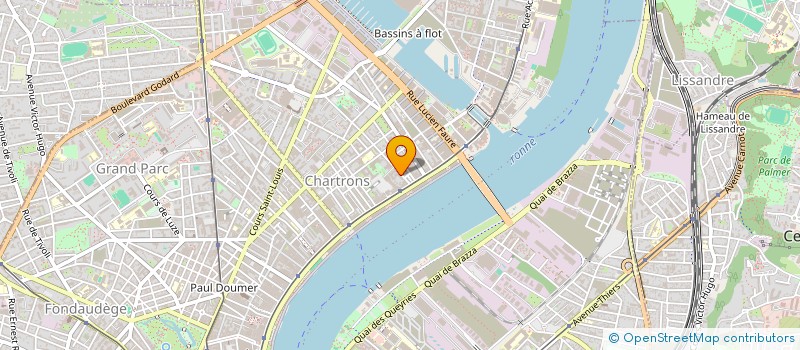 localisation de l'entreprise COEMA à BORDEAUX