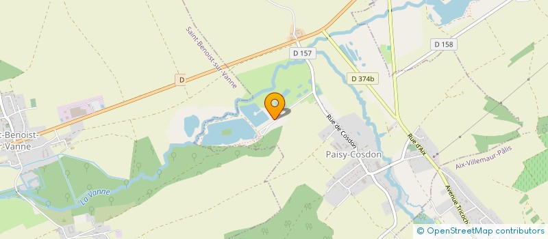 localisation de l'entreprise COEMINO  PAISY-COSDON