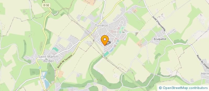 localisation de l'entreprise COEN IMMOBILIER  TURRETOT