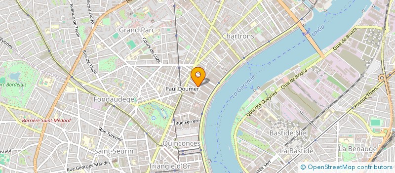 localisation de l'entreprise COEO  BORDEAUX