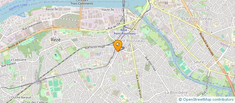 localisation de l'entreprise COEP  REZE