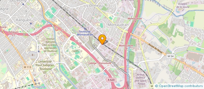 localisation de l'entreprise COEPTO à TOULOUSE