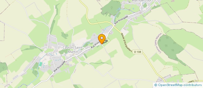 localisation de l'entreprise COEREMIEU  CAVRON-SAINT-MARTIN