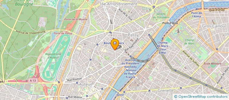 localisation de l'entreprise COESIO  PARIS